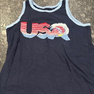 GAP Kids Dark Blue Tee with Light Blue Trim